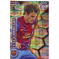 Cesc Fàbregas Top Blue Square Barcelona 586 Las Fichas de la Liga 2012 Official Quiz Game Collection