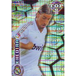Khedira Top Blue Square Real Madrid 587 Las Fichas de la Liga 2012 Official Quiz Game Collection