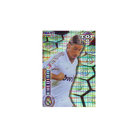 Khedira Top Blue Square Real Madrid 587 Las Fichas de la Liga 2012 Official Quiz Game Collection