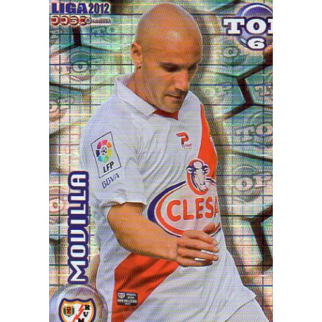 Movilla Top Blue Square Rayo Vallecano 594 Las Fichas de la Liga 2012 Official Quiz Game Collection