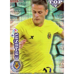 Camuñas Top Blue Square Villarreal 597 Las Fichas de la Liga 2012 Official Quiz Game Collection