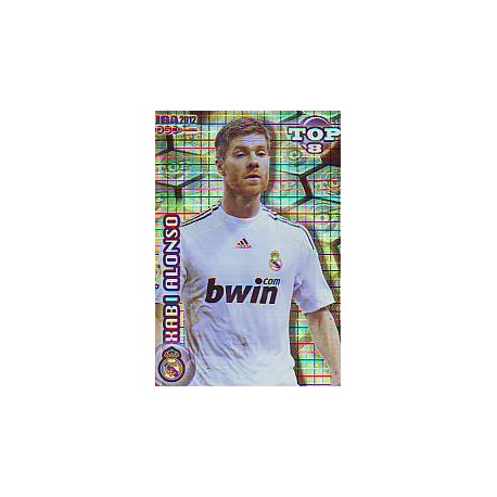 Xabi Alonso Top Blue Square Real Madrid 605 Las Fichas de la Liga 2012 Official Quiz Game Collection