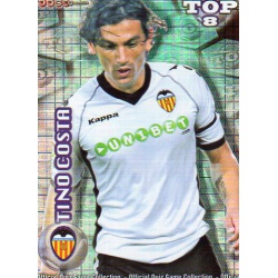 Tino Costa Top Blue Square Valencia 606 Las Fichas de la Liga 2012 Official Quiz Game Collection