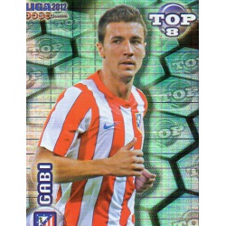 Gabi Top Blue Square Atlético Madrid 611 Las Fichas de la Liga 2012 Official Quiz Game Collection
