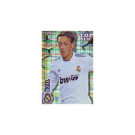 Özil Top Blue Square Real Madrid 614 Las Fichas de la Liga 2012 Official Quiz Game Collection