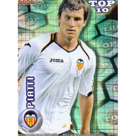 Piatti Top Blue Square Valencia 615 Las Fichas de la Liga 2012 Official Quiz Game Collection