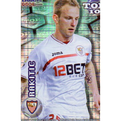 Rakitic Top Blue Square Sevilla 616 Las Fichas de la Liga 2012 Official Quiz Game Collection