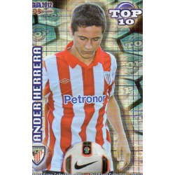 Ander Herrera Top Blue Square Athletic Club 617 Las Fichas de la Liga 2012 Official Quiz Game Collection