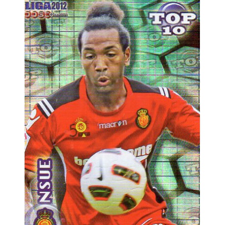 Nsue Top Blue Square Mallorca 620 Las Fichas de la Liga 2012 Official Quiz Game Collection