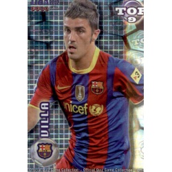 David Villa Top Azul Cuadros Barcelona 622 Las Fichas de la Liga 2012 Official Quiz Game Collection
