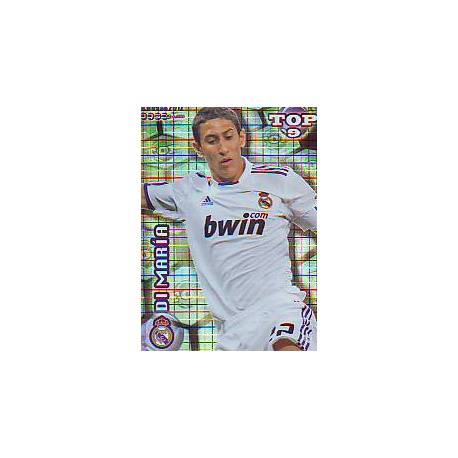 Di María Top Blue Square Real Madrid 623 Las Fichas de la Liga 2012 Official Quiz Game Collection