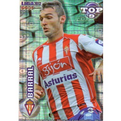 Barral Top Blue Square Sporting Gijón 627 Las Fichas de la Liga 2012 Official Quiz Game Collection