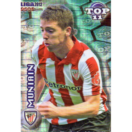 Muniain Top Blue Square Athletic Club 634 Las Fichas de la Liga 2012 Official Quiz Game Collection