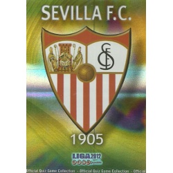 Escudo Rayas Horizontales Sevilla 109 Las Fichas de la Liga 2012 Official Quiz Game Collection