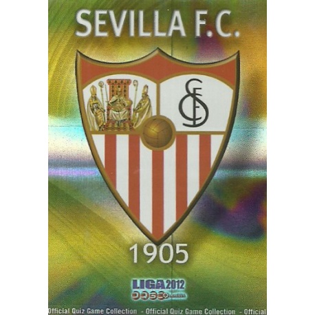 Emblem Horizontal Stripe Sevilla 109 Las Fichas de la Liga 2012 Official Quiz Game Collection