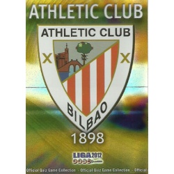 Escudo Rayas Horizontales Athletic Club 136 Las Fichas de la Liga 2012 Official Quiz Game Collection