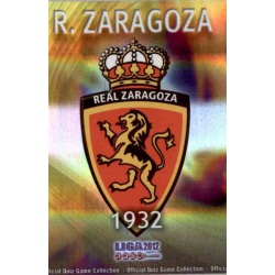 Emblem Horizontal Stripe Zaragoza 325 Las Fichas de la Liga 2012 Official Quiz Game Collection