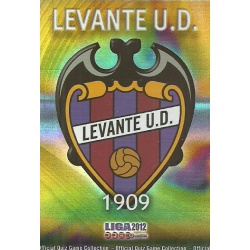 Emblem Horizontal Stripe Levante 352 Las Fichas de la Liga 2012 Official Quiz Game Collection
