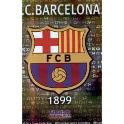 Emblem Letters Barcelona 1 Las Fichas de la Liga 2012 Official Quiz Game Collection