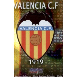 Emblem Letters Valencia 55 Las Fichas de la Liga 2012 Official Quiz Game Collection