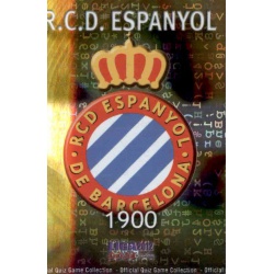 Emblem Letters Espanyol 190 Las Fichas de la Liga 2012 Official Quiz Game Collection