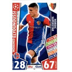 Mohamed Elyounoussi Nordic Edition N5 Match Attax Champions 2017-18