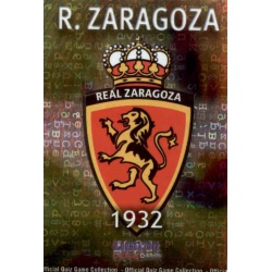 Escudo Letras Zaragoza 325 Las Fichas de la Liga 2012 Official Quiz Game Collection