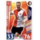 Nicolai Jørgensen Nordic Edition N6 Match Attax Champions 2017-18