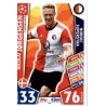 Nicolai Jørgensen Nordic Edition N6 Match Attax Champions  2017-18