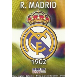 Escudo Mate Real Madrid 28 Las Fichas de la Liga 2012 Official Quiz Game Collection