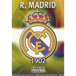 Emblem Mate Real Madrid 28 Las Fichas de la Liga 2012 Official Quiz Game Collection