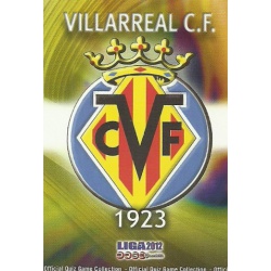 Escudo Mate Villarreal 82 Las Fichas de la Liga 2012 Official Quiz Game Collection