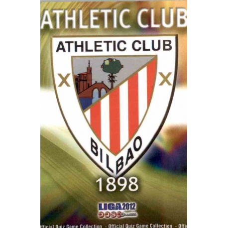 Emblem Mate Athletic Club 136 Las Fichas de la Liga 2012 Official Quiz Game Collection