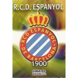 Escudo Mate Espanyol 190 Las Fichas de la Liga 2012 Official Quiz Game Collection