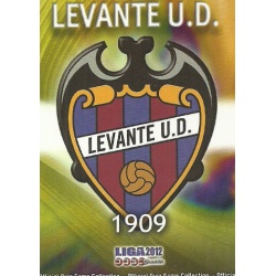 Escudo Mate Levante 352 Las Fichas de la Liga 2012 Official Quiz Game Collection