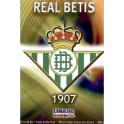 Escudo Mate Betis 460 Las Fichas de la Liga 2012 Official Quiz Game Collection