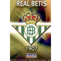 Emblem Mate Betis 460 Las Fichas de la Liga 2012 Official Quiz Game Collection