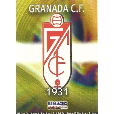 Emblem Mate Granada 514 Las Fichas de la Liga 2012 Official Quiz Game Collection