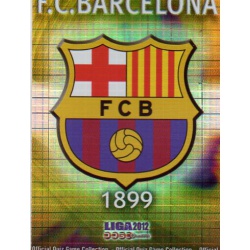 Emblem Square Barcelona 1 Las Fichas de la Liga 2012 Official Quiz Game Collection