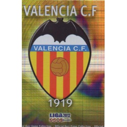 Escudo Cuadros Valencia 55 Las Fichas de la Liga 2012 Official Quiz Game Collection