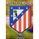Emblem Square Atlético Madrid 163 Las Fichas de la Liga 2012 Official Quiz Game Collection