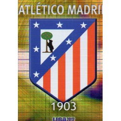 Emblem Square Atlético Madrid 163 Las Fichas de la Liga 2012 Official Quiz Game Collection