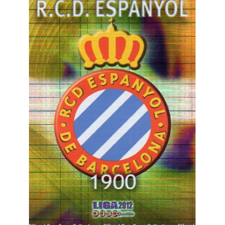 Emblem Square Espanyol 190 Las Fichas de la Liga 2012 Official Quiz Game Collection