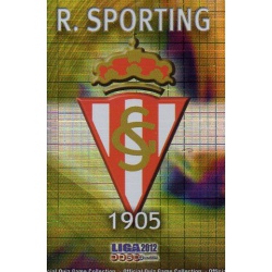 Escudo Cuadros Sporting 244 Las Fichas de la Liga 2012 Official Quiz Game Collection