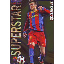Piqué Superstar Brillo Liso Barcelona 24 Las Fichas de la Liga 2012 Official Quiz Game Collection
