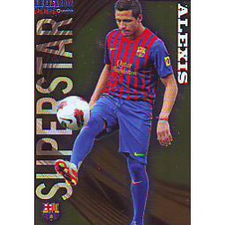 Alexis Superstar Brillo Liso Barcelona 27 Las Fichas de la Liga 2012 Official Quiz Game Collection