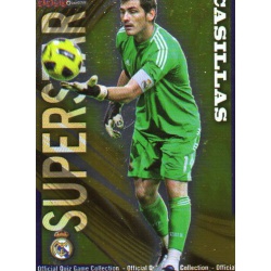 Casillas Superstar Brillo Liso Real Madrid 50 Las Fichas de la Liga 2012 Official Quiz Game Collection