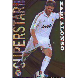 Xabi Alonso Superstar Brillo Liso Real Madrid 52 Las Fichas de la Liga 2012 Official Quiz Game Collection