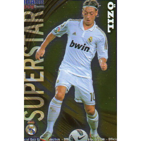 Özil Superstar Smooth Shine Real Madrid 54 Las Fichas de la Liga 2012 Official Quiz Game Collection