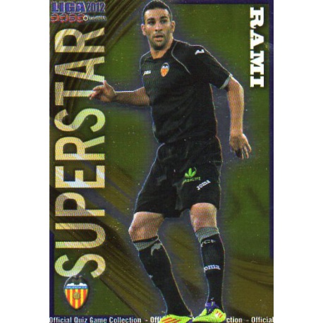 Rami Superstar Smooth Shine Valencia 77 Las Fichas de la Liga 2012 Official Quiz Game Collection